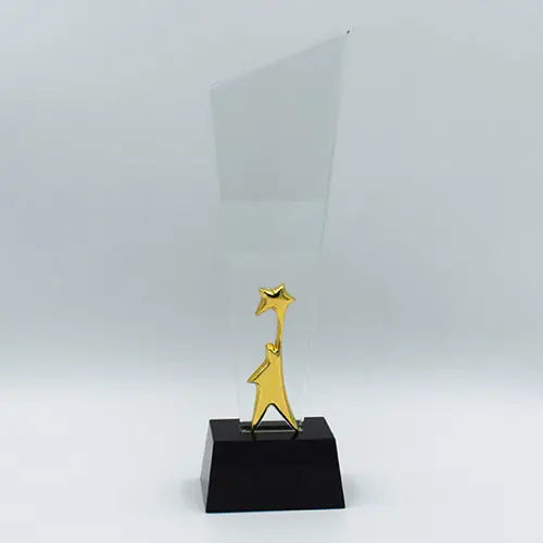 Elegant Gold/Crystal Shield